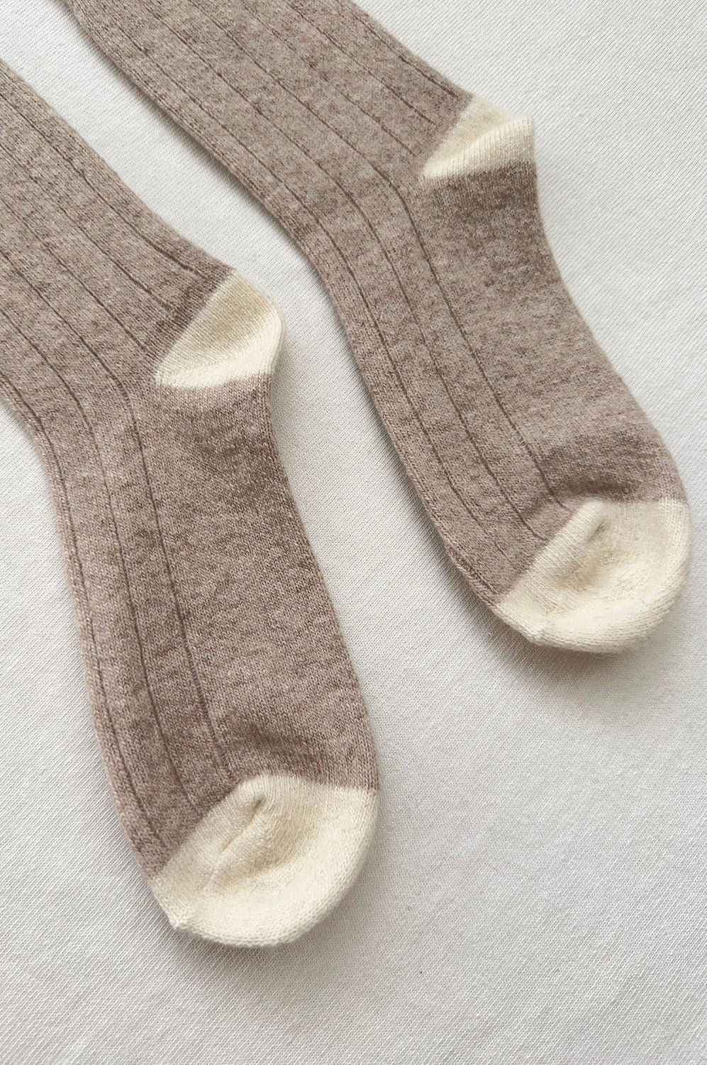 Le Bon Shoppe Cashmere Fawn Socks - The Mercantile London