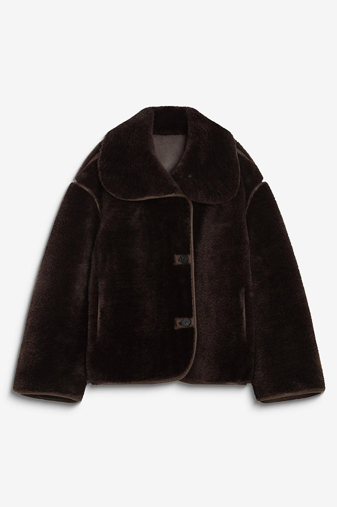 Grace & Mila Amelio Chocolate Coat