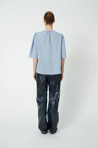 Stella Nova Dowe Blue Frill Top