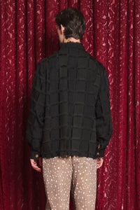 Sister Jane Zephyr Fray Black Check Shirt