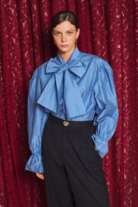 Sister Jane Eos School Blue Stripe Blouse