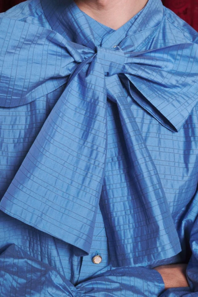 Sister Jane Eos School Blue Stripe Blouse