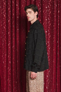 Sister Jane Zephyr Fray Black Check Shirt