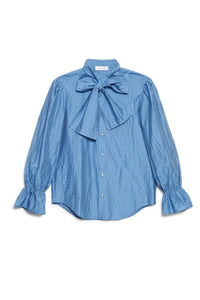 Sister Jane Eos School Blue Stripe Blouse