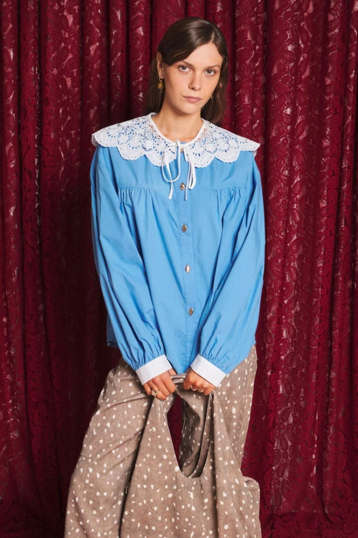 Sister Jane Azurite School Blue Blouse