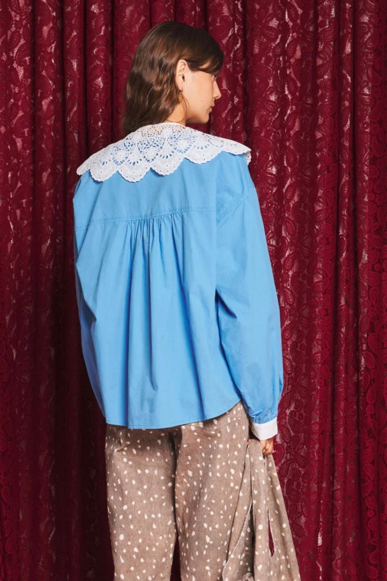 Sister Jane Azurite School Blue Blouse