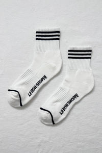 Le Bon Shoppe Girlfriend White Socks