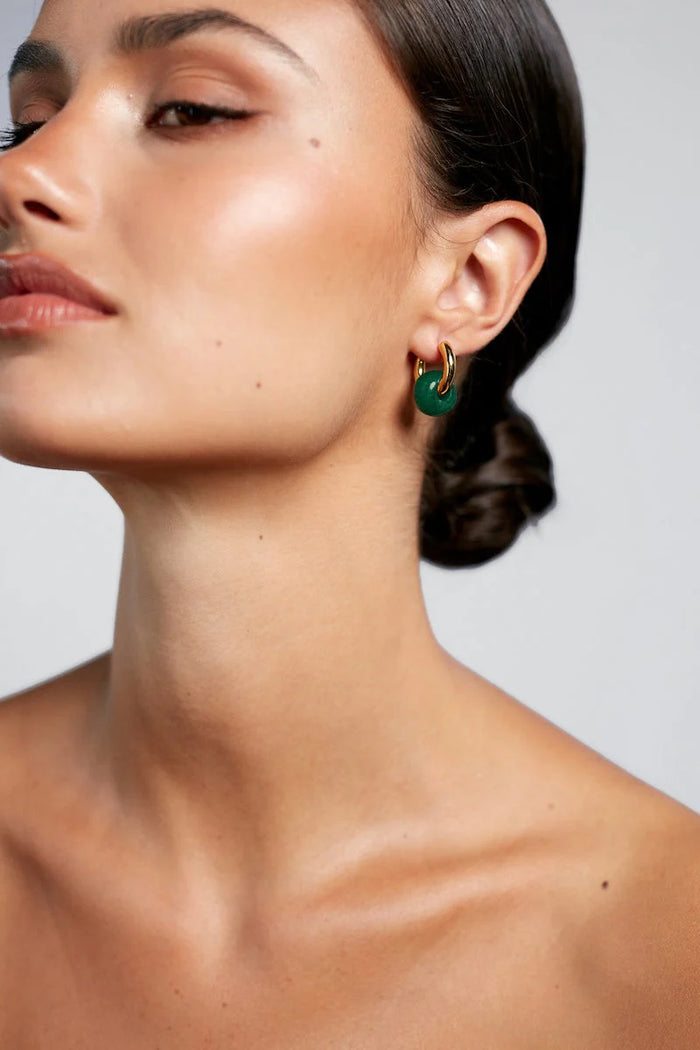 Anni Lu Glazed Donut Jungle Fever Earrings - The Mercantile London