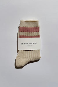 Le Bon Shoppe Her Varsity Rose Socks