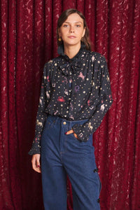 Sister Jane Tarot Reader Black Blouse