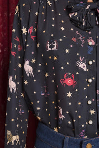 Sister Jane Tarot Reader Black Blouse