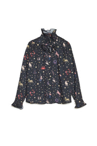 Sister Jane Tarot Reader Black Blouse