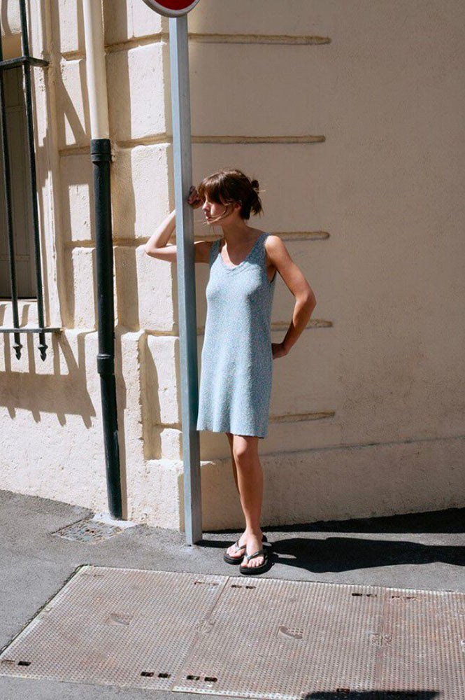 American Vintage Frymow Tropico Moul Mini Dress - The Mercantile London