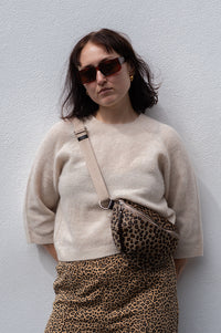 Numph Selma Grey Morning Jumper - The Mercantile London