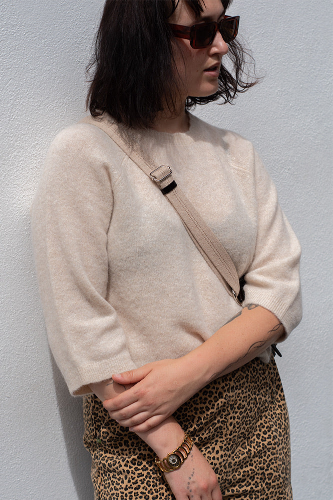 Numph Selma Grey Morning Jumper - The Mercantile London