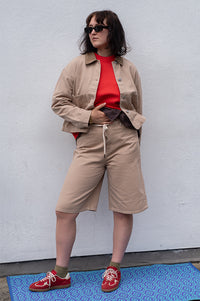 Object Avery Sandshell Melange Bermuda Shorts - The Mercantile London
