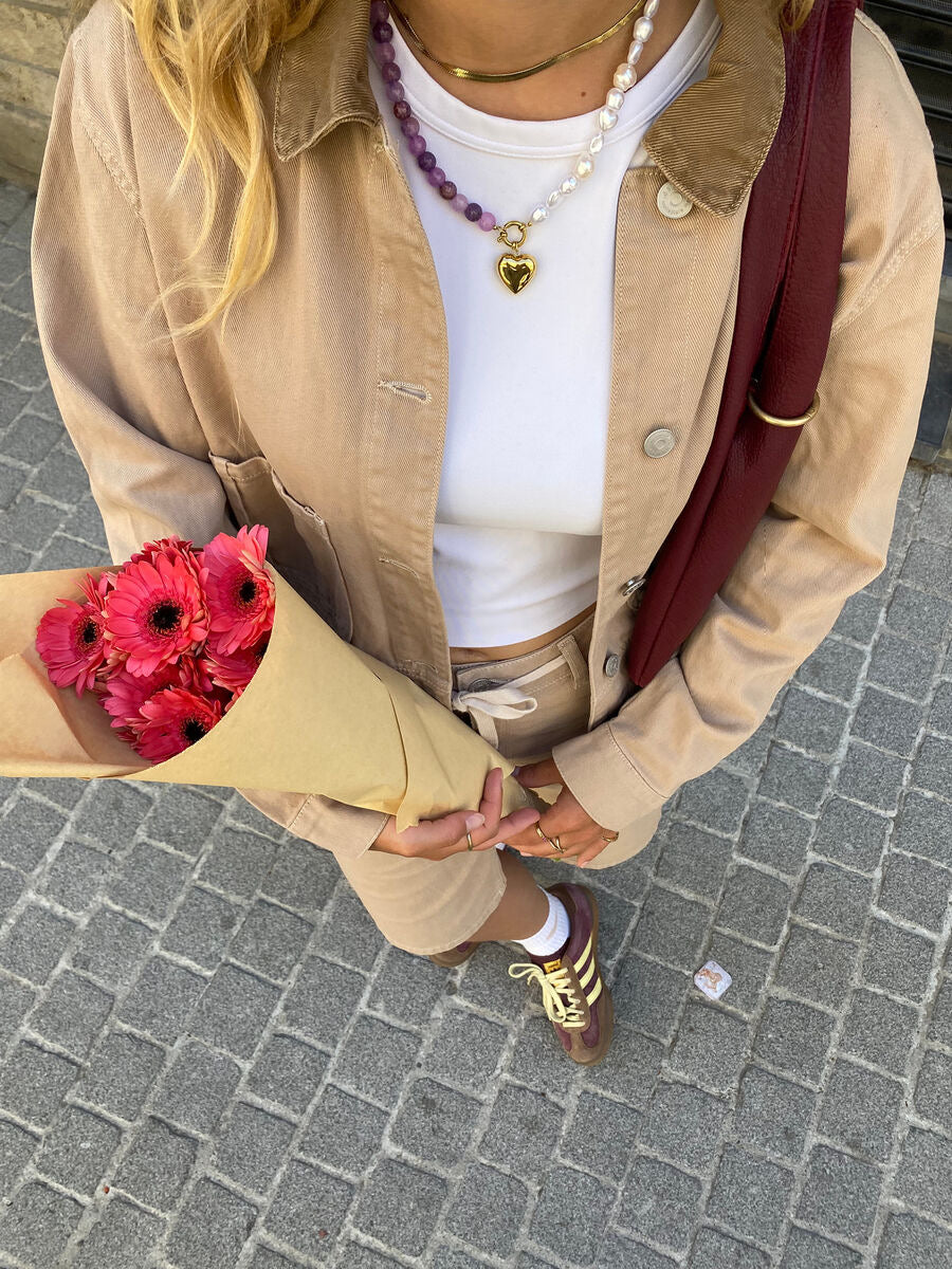 Object Avery Sandshell Melange Bermuda Shorts - The Mercantile London