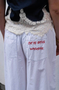 Stella Nova Out Of Office Embroidered Shorts - The Mercantile London