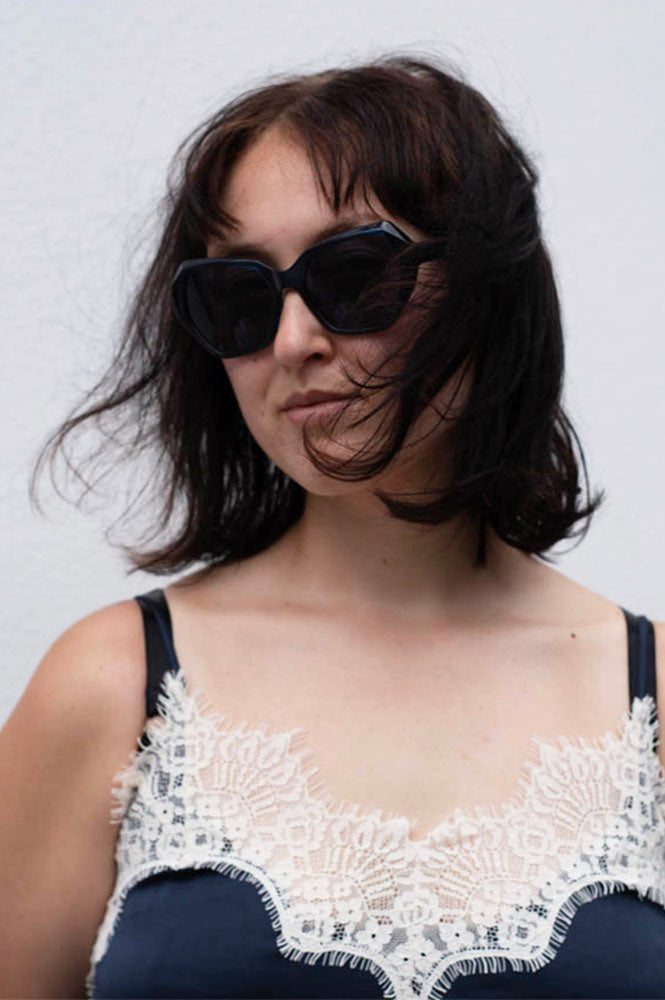 Eco Shades Lucia Blue Sunglasses - The Mercantile London