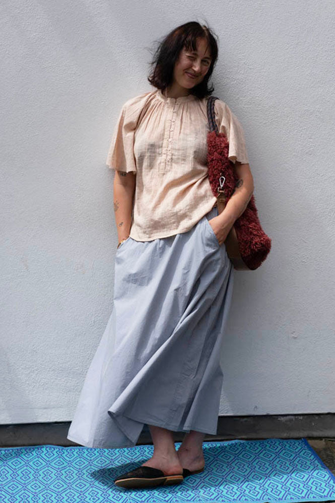 Project AJ117 Sandie Sand Blouse - The Mercantile London