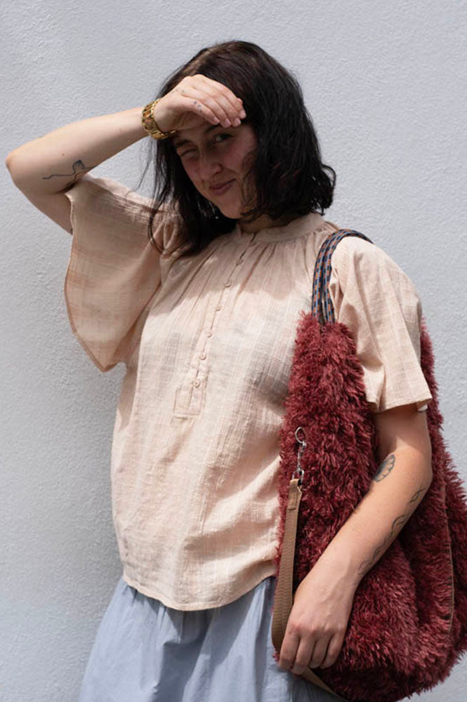 Project AJ117 Sandie Sand Blouse - The Mercantile London
