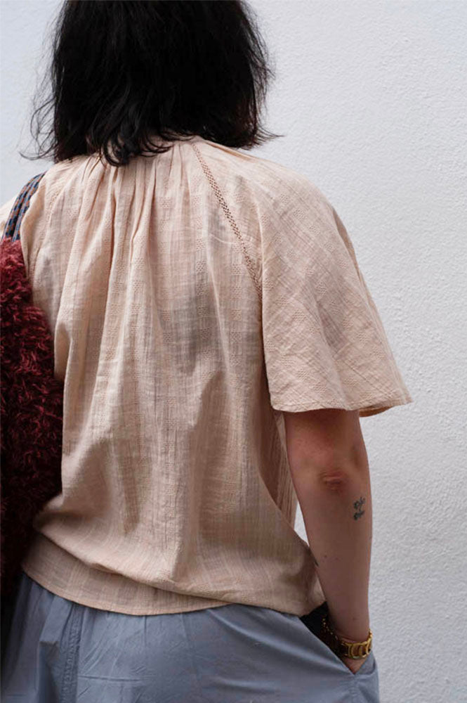 Project AJ117 Sandie Sand Blouse - The Mercantile London