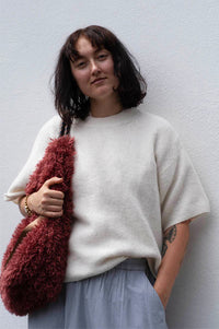 Second Female Wanda Dark Chalk O-Neck Jumper - The Mercantile London