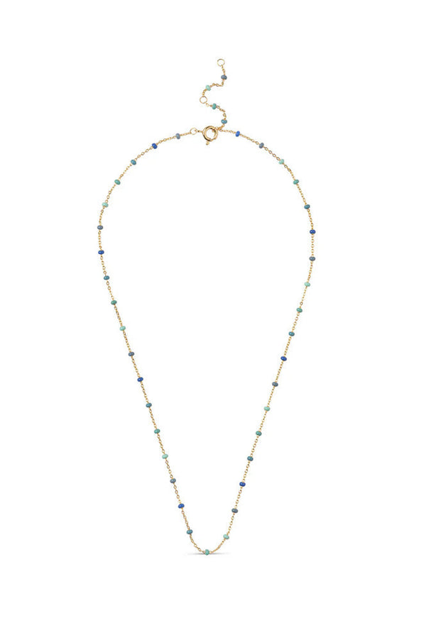 Enamel Copenhagen Lola Necklace in Atlantic - The Mercantile London