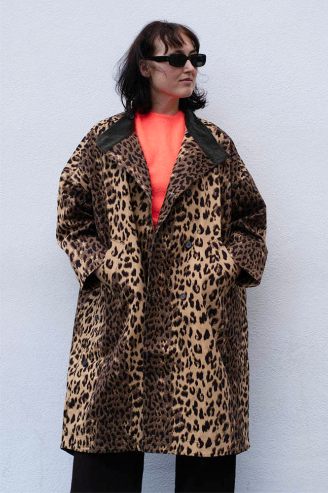 Bellerose Juttac Combo D Leopard Trench Coat - The Mercantile London