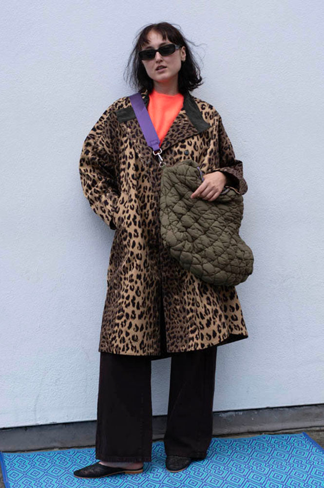 Bellerose Juttac Combo D Leopard Trench Coat - The Mercantile London