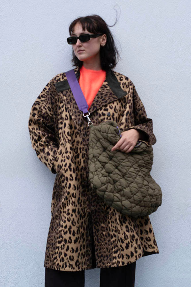 Bellerose Juttac Combo D Leopard Trench Coat - The Mercantile London
