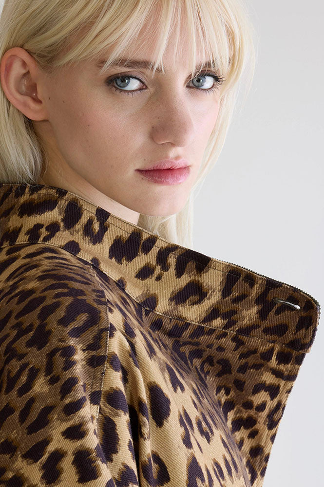Bellerose Juttac Combo D Leopard Trench Coat - The Mercantile London