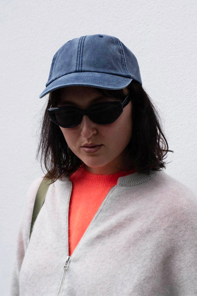 Beechfield Low Profile Denim Blue Cap - The Mercantile London