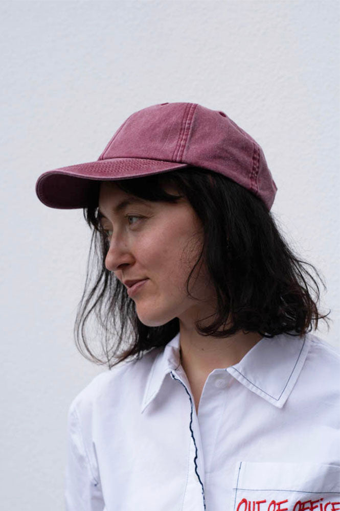 Beechfield Low Profile Red Cap - The Mercantile London