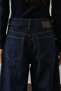 Soeur Eliott Raw Blue Balloon Jeans - The Mercantile London