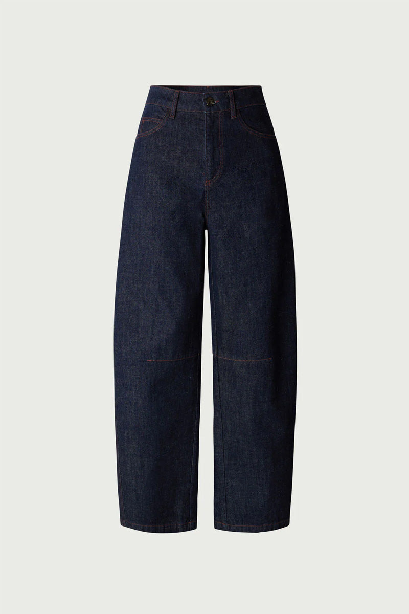 Soeur Eliott Raw Blue Balloon Jeans - The Mercantile London