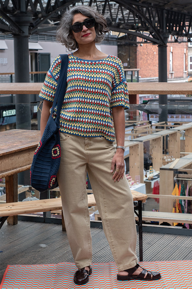 Seventy + Mochi Mia Desert Sand Jeans - The Mercantile London