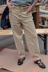Seventy + Mochi Mia Desert Sand Jeans - The Mercantile London