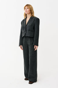 Maison Anana Sandy Grey Trousers - The Mercantile London