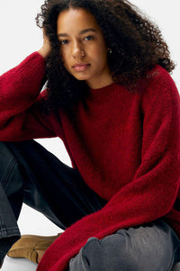 Object Saggia Karanda Red Jumper - The Mercantile London