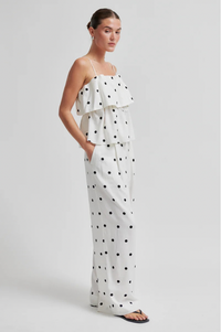 Second Female Salliy Polka Dot Top - The Mercantile London