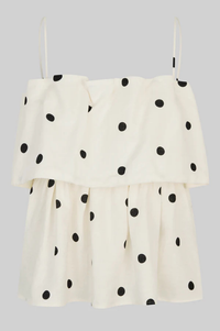 Second Female Salliy Polka Dot Top - The Mercantile London