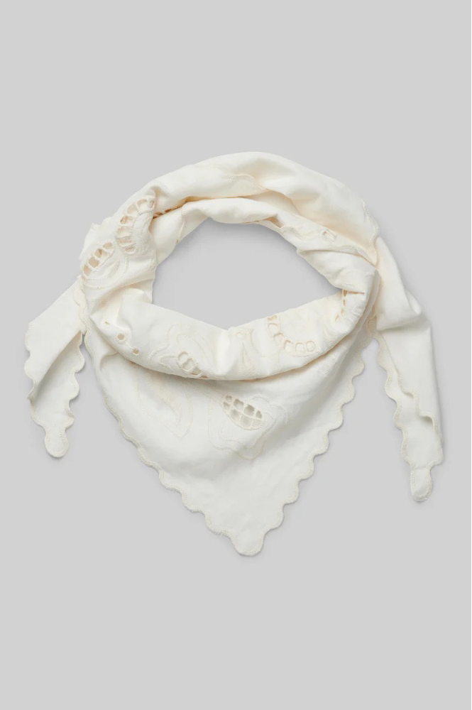 Second Female Vilea Egg White Hip Scarf - The Mercantile London