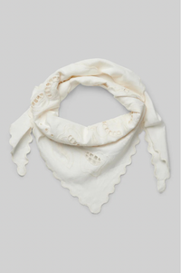 Second Female Vilea Egg White Hip Scarf - The Mercantile London