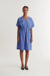 Basic Apparel Chane Sodalite Blue Dress - The Mercantile London