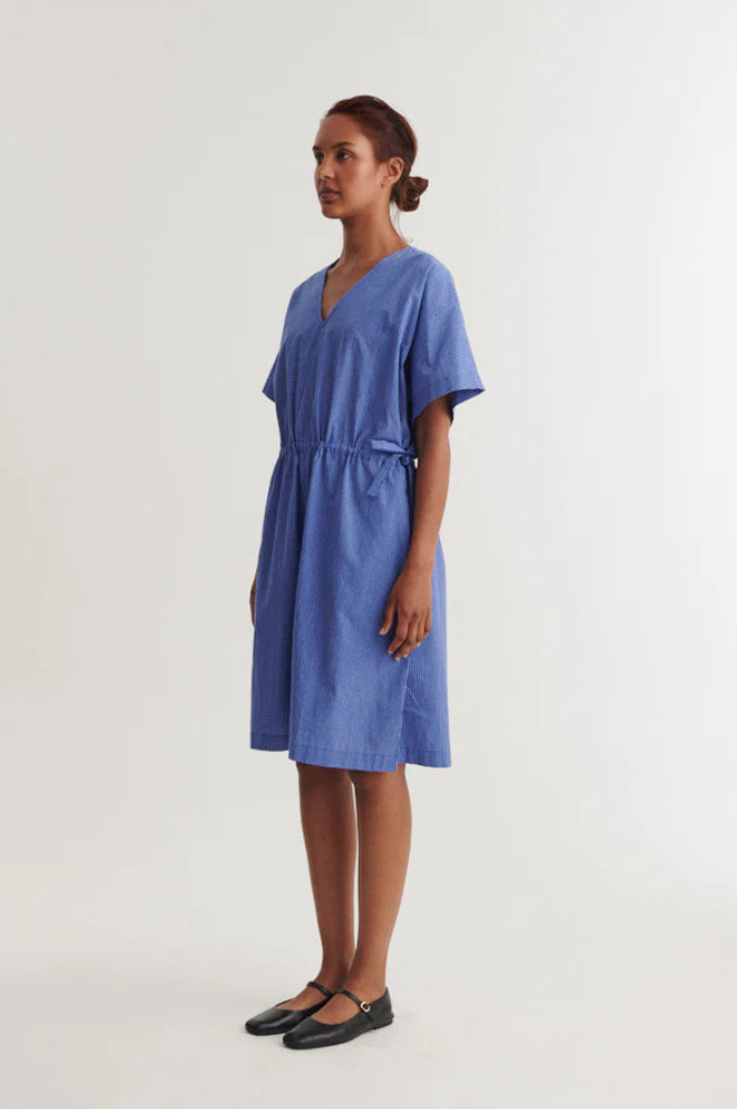 Basic Apparel Chane Sodalite Blue Dress - The Mercantile London