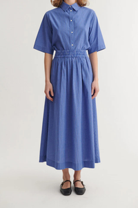 Basic Apparel Chane Sodalite Blue Skirt - The Mercantile London