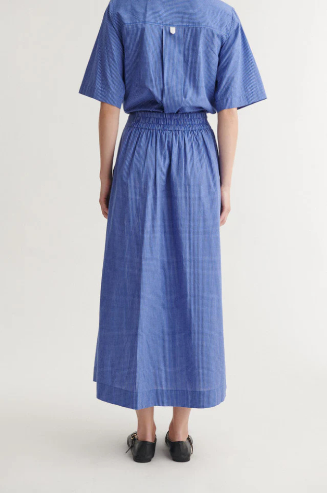 Basic Apparel Chane Sodalite Blue Skirt - The Mercantile London