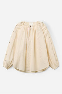 Project AJ117 Hester Pale Blush Blouse - The Mercantile London