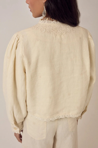 Maison Hotel Otelo Linen Solstice Ivory Jacket - The Mercantile London